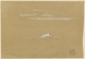 Sincholagua, poranek, ze Świątyni Słońca, Quito autorstwa Frederic Edwin Church