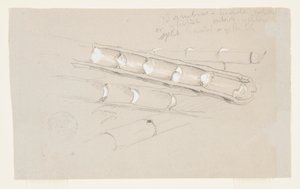 Studium bambusa autorstwa Frederic Edwin Church