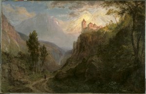Klasztor San Pedro (Matka Boża Śnieżna) autorstwa Frederic Edwin Church