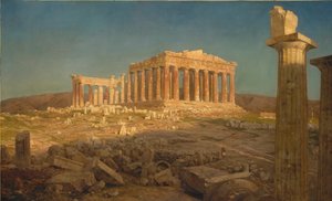 Partenon autorstwa Frederic Edwin Church