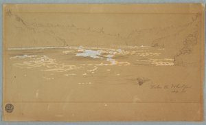 Rzeka „Pod Whirlpoolem” autorstwa Frederic Edwin Church