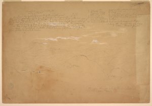 Widok z widokiem na dolinę Chota, między Ibarra i Puntal, Ekwador autorstwa Frederic Edwin Church