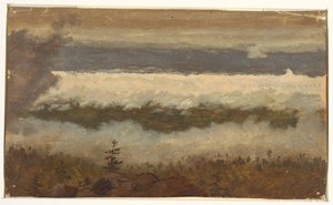 Widok na chmury ze szczytu Catskill Mountain autorstwa Frederic Edwin Church