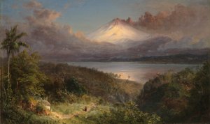 Widok Cotopaxi autorstwa Frederic Edwin Church
