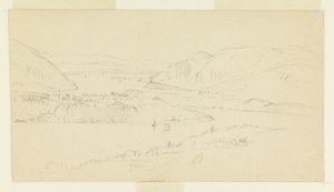 Widok na West Point z Castle Rock autorstwa Frederic Edwin Church