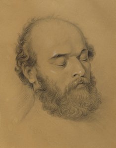 Martwy Rossetti autorstwa Frederic James Shields