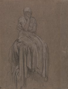 Studium dla samotności autorstwa Frederic Leighton
