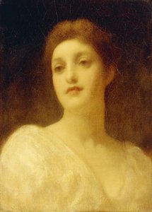 Głowa dziewczyny, autorstwa Frederic Leighton