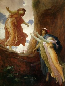 Powrót Persefony, ok. 1891 (olej na płótnie) autorstwa Frederic Leighton