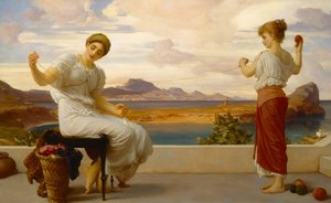 Nawijanie motka autorstwa Frederic Leighton