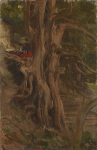 Drzewa w Cliveden autorstwa Frederic Leighton 1st Baron Leighton