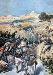 Bitwa z bandytami, Algieria, 1892