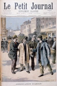 Aresztowanie Artona, 1895 autorstwa Frederic Lix