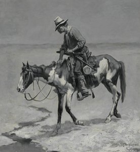 Kucyk z Teksasu autorstwa Frederic Remington