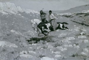 Ceremonia Najszybszego Konia, ok. 1900 autorstwa Frederic Remington