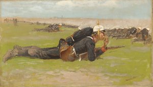 Musztry polowe dla piechoty pruskiej autorstwa Frederic Remington