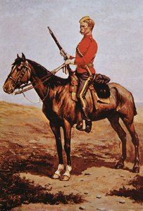 Północno-zachodnia policja konna Kanady autorstwa Frederic Remington