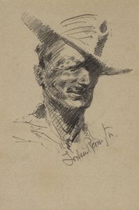 Autoportret autorstwa Frederic Remington