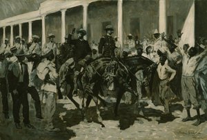 Powrót Gomeza do Hawany autorstwa Frederic Remington