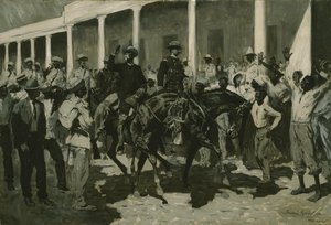 Powrót Gomeza do Hawany autorstwa Frederic Remington