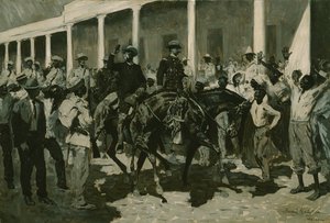 Powrót Gomeza do Hawany, 1899 autorstwa Frederic Remington