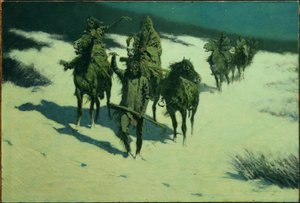 Szlak podkutego konia autorstwa Frederic Remington