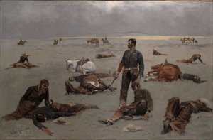 Ile kosztuje nieoznakowana krowa autorstwa Frederic Remington