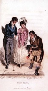 Człowiek łączący ze świata Ackermannsa w miniaturze, lata 20. XIX wieku autorstwa Frederic Shoberl