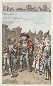 To była Anne z Bretanii (kolor lito) autorstwa Frederic Theodore (after) Lix