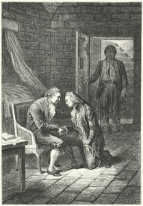Ludwik XVI we Francji otrzymuje od swojego prawnika Malesherbesa wiadomość o skazaniu za zdradę