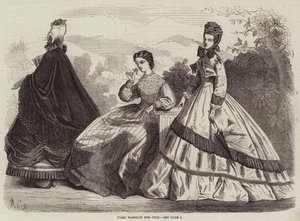 Paryska moda na lipiec autorstwa Frederic Theodore Lix