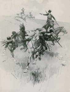 Wiercenie czerkiesów autorstwa Frederic de Haenen