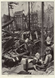 Królewskie wesela w Amsterdamie, wakacje w dokach autorstwa Frederic de Haenen