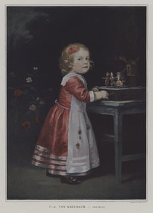 Portret młodej dziewczyny