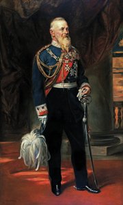 Książę Leopold de Baviere - Luitpold, książę regent Bawarii (1821-1912), przez Kaulbacha, Friedricha Augusta von (1850-1920). Olej na płótnie, przed 1912. Wymiar: 210x126 cm. Prywatna kolekcja
