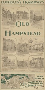 Old Hampstead, usługi tramwajowe autorstwa Frederick Adcock