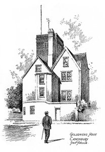 Dom Olivera Goldsmiths, Canonbury, Islington, 1912 autorstwa Frederick Adcock