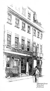 Dom Sheridans, Savile Row, Londyn, 1912.