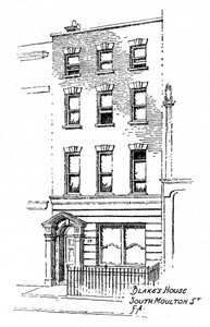 Dom Williama Blakesa, 17 South Molton Street, Londyn, 1912.