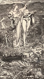 Miłość do świata Z wiersza Christiny Rossetti, ok. 1850-1900, 1923