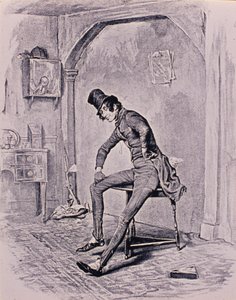Alfred Jingle, 1880 autorstwa Frederick Barnard