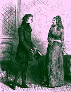 Nicholas Nickleby Charlesa Dickensa autorstwa Frederick Barnard