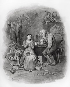 „The .” Karola Dickensa autorstwa Frederick Barnard