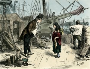 Dombey and Son – Charles Dickens autorstwa Frederick Barnard
