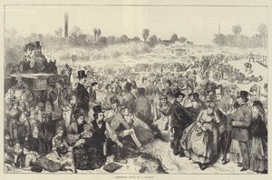Hampstead Heath na wakacjach autorstwa Frederick Barnard