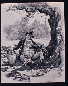 Pan Pickwick, 1870-79 autorstwa Frederick Barnard