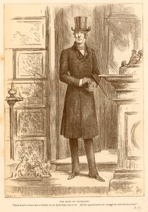 The Earl of Rackland autorstwa Frederick Barnard