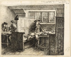 Podsłuchiwacz autorstwa Frederick Barnard