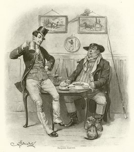 Dwa Wellery (rycina) autorstwa Frederick Barnard