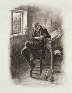 Uriah Heep, z książki „Charles Dickens: A Gossip about his Life”, autorstwa Thomasa Archera, opublikowanej ok. 1894 r.